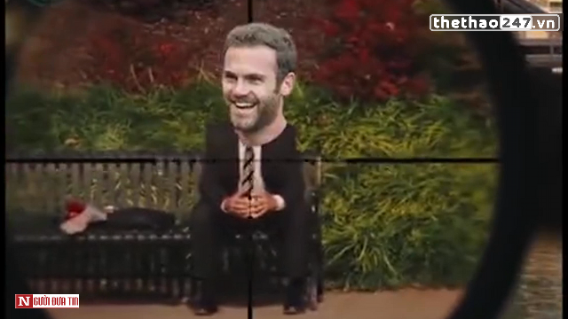 Video clip chế: Sát thủ Mourinho ngắm hạ 4 cầu thủ Man Utd