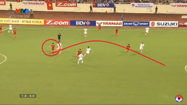 VIDEO: Xuân Trường kiến tạo, Văn Quyết nâng tỷ số lên 2-0 cho ĐT Việt Nam