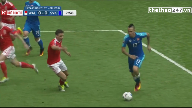 VIDEO: Pha solo đẳng cấp của Hamsik và cái kết đáng tiếc