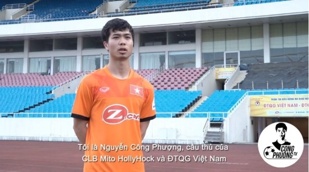 VIDEO: Công Phượng ra mắt kênh truyền hình Công Phượng TV