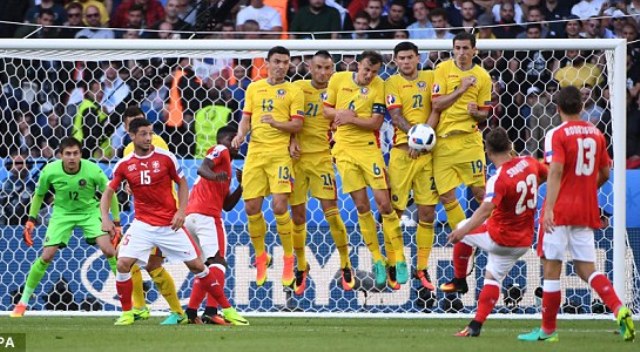 Video bàn thắng: Romania 1-1 Thụy Sĩ (EURO 2016)