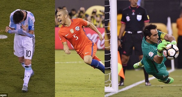 VIDEO: Loạt sút pen cân não Argentina vs Chile (2-4)