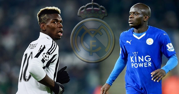 Real hy sinh 2 sao ‘khủng’ vì Pogba và Kante