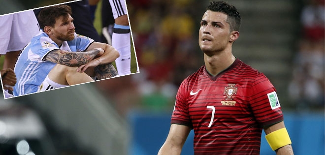 Ronaldo: 'Thật đau lòng khi thấy Messi khóc'