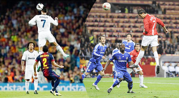VIDEO: Những pha bật nhảy đánh đầu siêu hạng của Ronaldo