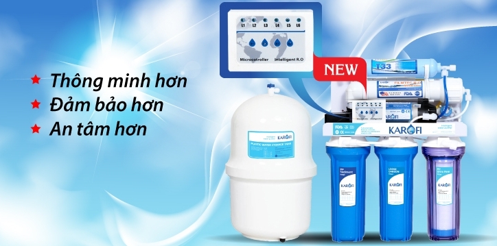 Công nghệ thông minh mới giúp kiểm soát chất lượng nước của máy lọc nước