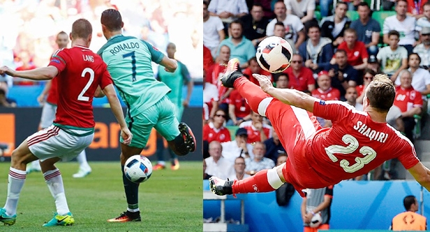 VIDEO: Ronaldo lọt top 10 siêu phẩm tại Euro 2016