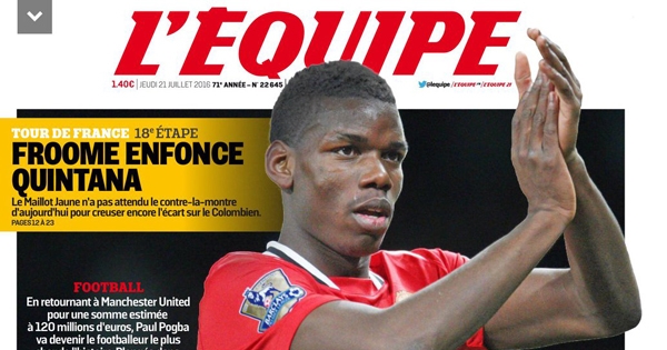 Bom tấn Paul Pogba đã xong