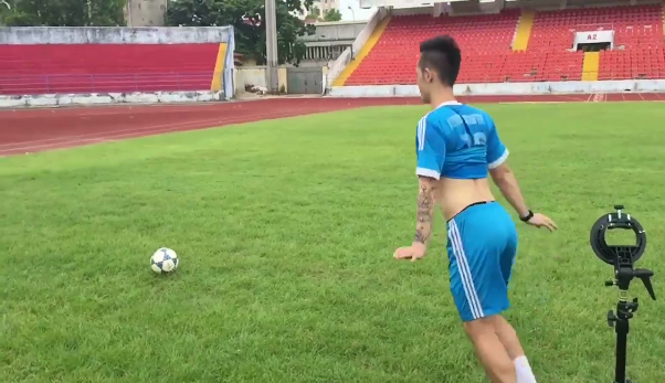 VIDEO: Phong cách ghi bàn có 1 không 2 của cầu thủ Hải Phòng