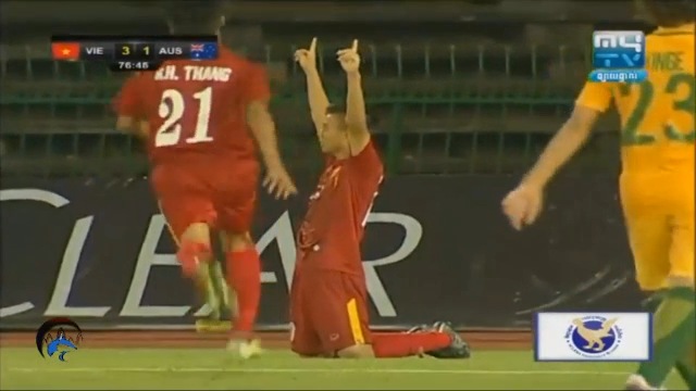 VIDEO: Khắc Khiêm nâng tỷ số lên 3-1 cho U16 Việt Nam