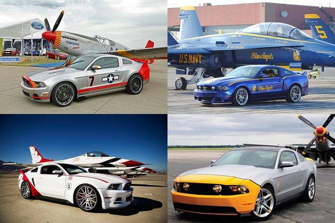 Điểm mặt 9 chiếc Ford Mustang 'chiến đấu cơ'