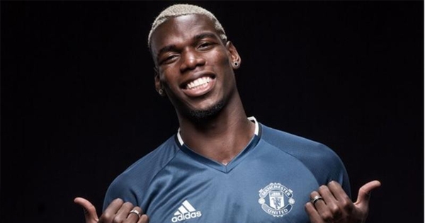Xác định số áo của Pogba tại Man Utd