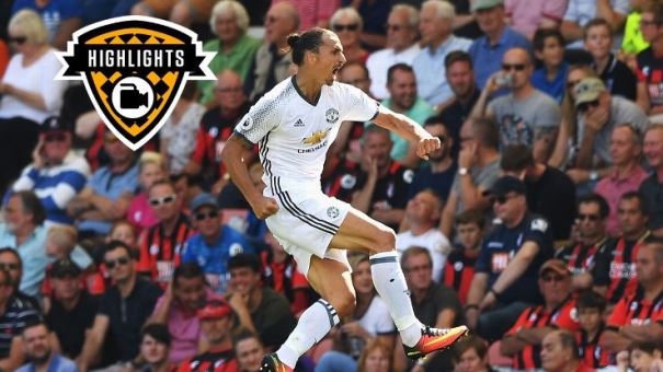 VIDEO: Màn trình diễn ấn tượng của Ibrahimovic ở trận ra mắt Ngoại hạng Anh