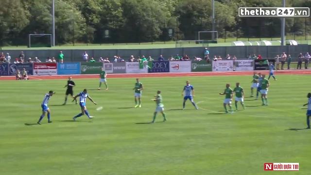 VIDEO: Pha ghi bàn có quỹ đạo 'ảo diệu' chưa từng thấy tại FA Cup