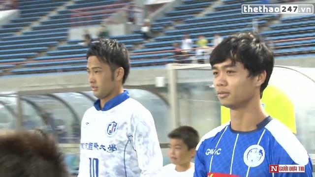Highlights: Trận đá chính của Công Phượng trước Đại học Quốc tế Tokyo