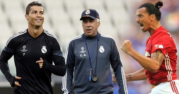 HLV Ancelotti dự đoán Real vô địch, M.U khó thắng M.C