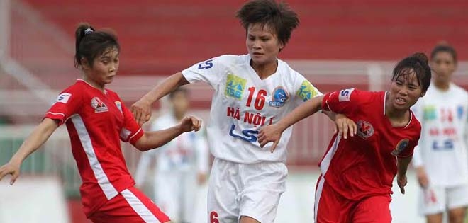 VÒNG 12 GIẢI VĐQG NỮ: Hà Nội I trở lại ngôi đầu