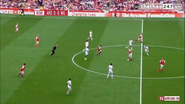 Màn ban bật mãn nhãn của các cựu danh thủ Arsenal khi tái hợp