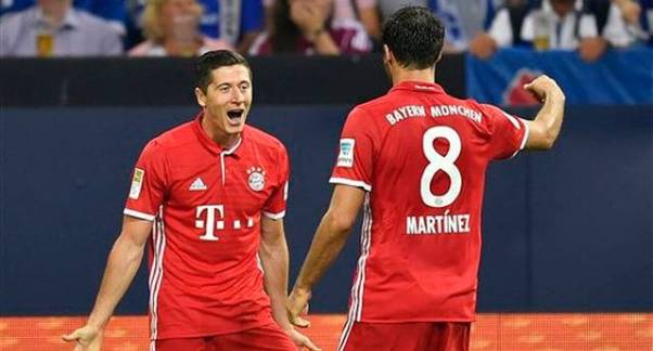 Video bàn thắng: Schalke 0-2 Bayern Munich (Vòng 2 Bundesliga)