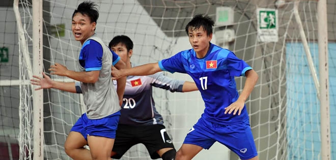 Kết quả futsal Việt Nam vs Guatemala - 6h00, 12/9