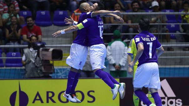 Video bàn thắng: Ukraine 1-3 Brazil (World Cup Futsal 2016)