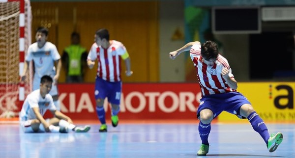 Video bàn thắng: Việt Nam 1-7 Paraguay (World Cup Futsal 2016)