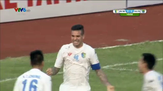 VIDEO: Gonzalo mở tỷ số cho Hà Nội T&T