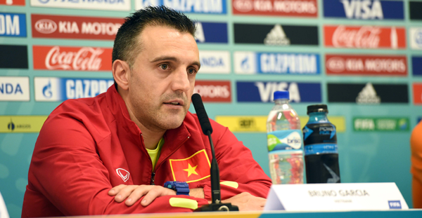 HLV Bruno Garcia nói gì về thất bại của tuyển Futsal Việt Nam