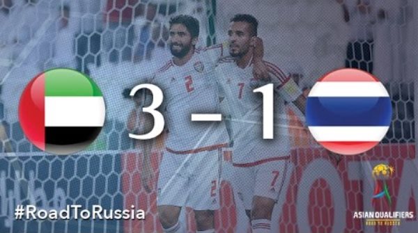 VIDEO: Thái Lan thua trận thứ 3 liên tiếp ở vòng loại World Cup 2018