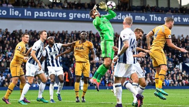 Video bàn thắng: West Brom 1-1 Tottenham (Vòng 8 - Ngoại hạng Anh)