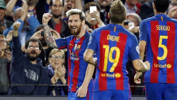 VIDEO: Cú hattrick đẳng cấp của Messi vs Man City