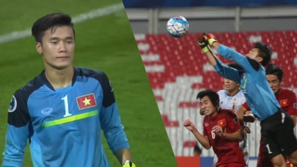 Màn trình diễn ấn tượng của thủ thành Tiến Dũng trước U19 Nhật Bản