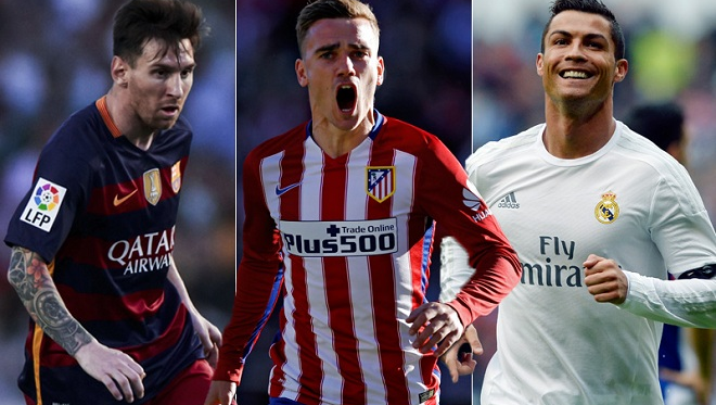 Griezmann nói gì về chủ nhân Quả bóng vàng 2016?