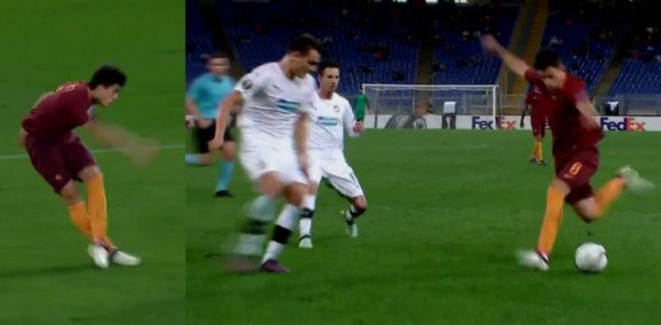 VIDEO: Siêu phẩm rabona khó tin của sao Roma