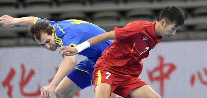 Thiếu may mắn, futsal Việt Nam thua đội hạng 8 thế giới