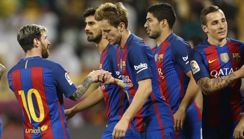 Video bàn thắng: Al Ahli 3-5 Barcelona (Giao hữu CLB)