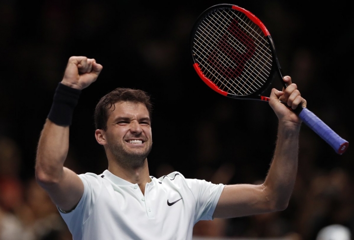 Hủy diệt Goffin, Dimitrov thẳng tiến bán kết ATP Finals 2017