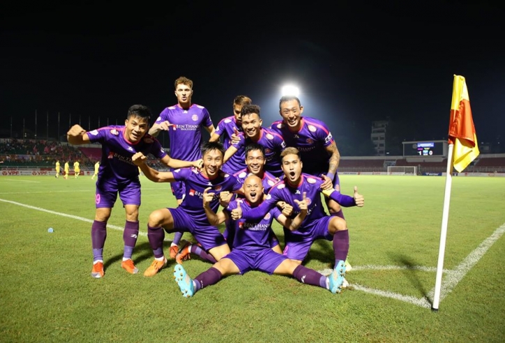 BXH vòng 10 V-League 2020: Sài Gòn vững ngôi đầu, HAGL vào top 4