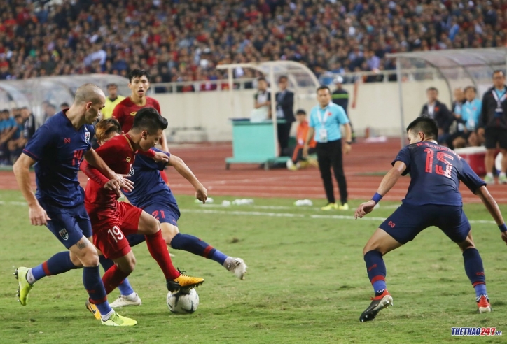 Thái Lan thu hẹp cách biệt với Việt Nam trên BXH FIFA