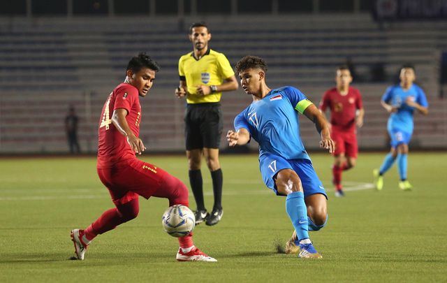 VIDEO: Ẩu đả căng thẳng cuối trận U22 Indonesia và U22 Singapore