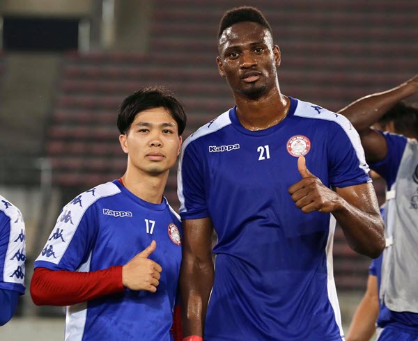 Công Phượng lạc quan trước ngày thi đấu tại AFC Cup