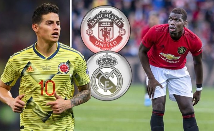Chuyển nhượng MU ngày 6/8: James Rodriguez + nhiều tiền = Pogba?