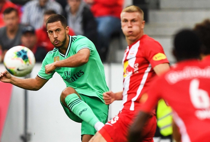 VIDEO: Solo ngoạn mục, Hazard ghi bàn thắng đầu tiên cho Real Madrid