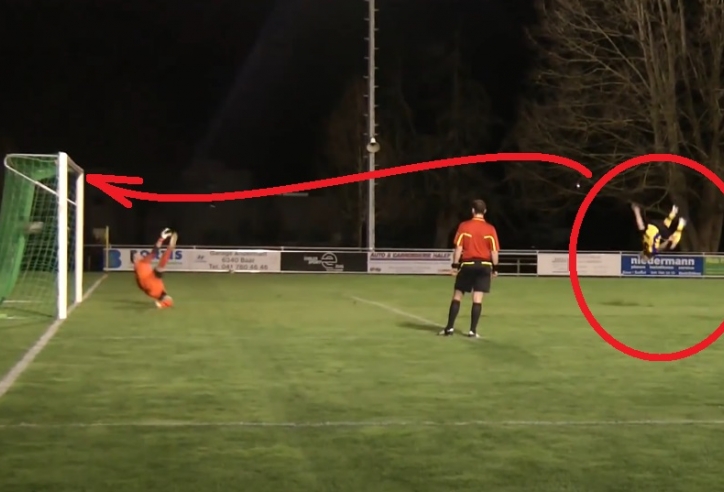 VIDEO: Cú sút penalty 'cồng kềnh' nhưng hoa mỹ nhất thế giới