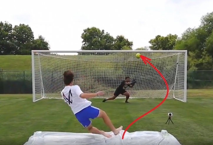 VIDEO: 10 triệu lượt xem màn đấu penalty kiểu trượt băng nghệ thuật