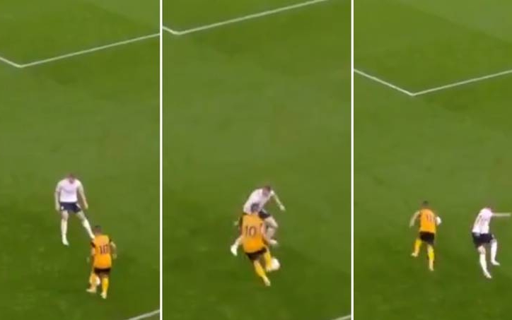 De Bruyne bị sao trẻ Wolves biến thành trò hề
