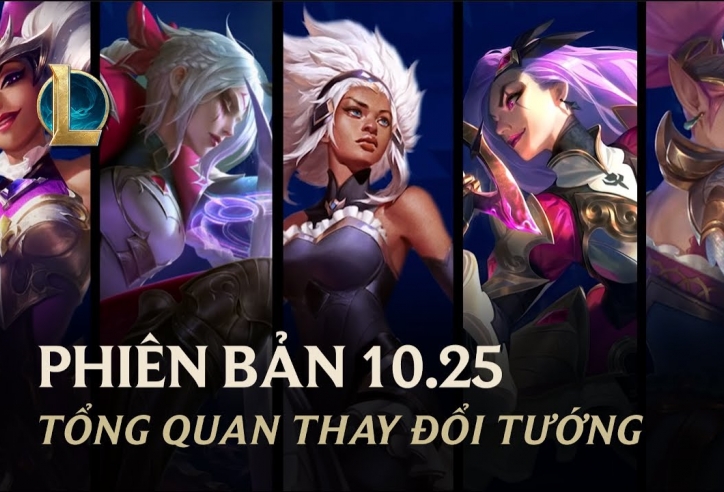 Tổng quan Cập nhật 10.25 - LMHT