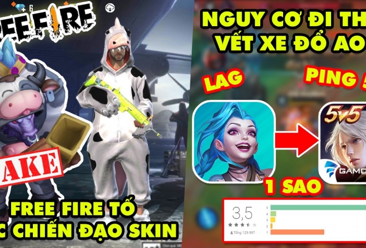 LMHT Tốc Chiến 24h: Game thủ Free Fire tố Tốc Chiến đạo skin 