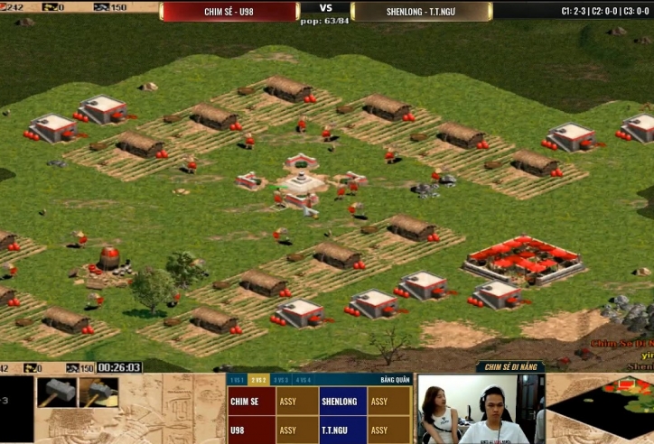 Lịch thi đấu AoE Việt Trung hôm nay ngày 16/01: 2v2 Assyrian