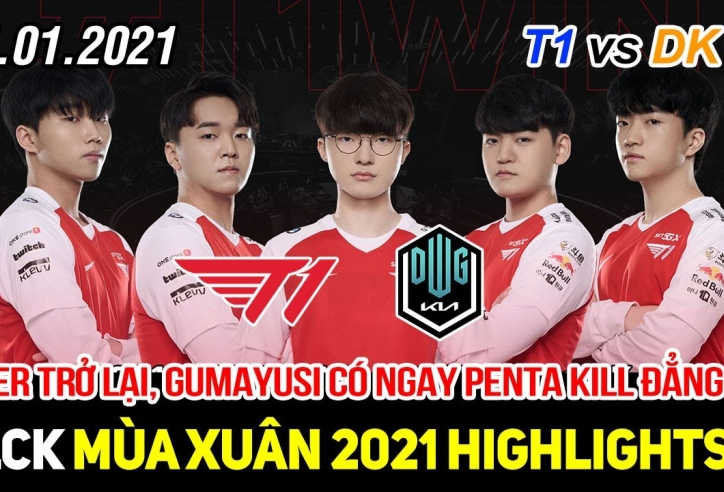 Video: Pha Pentakill đầu tiên tại LCK mùa xuân 2021 